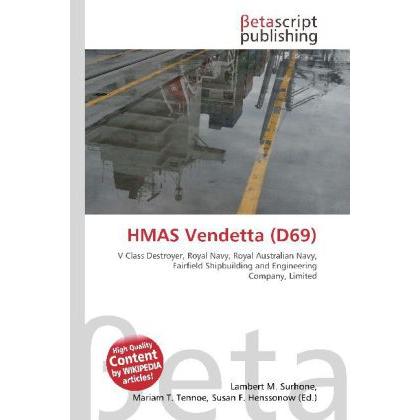 HMAS Vendetta (D69), Fachbücher