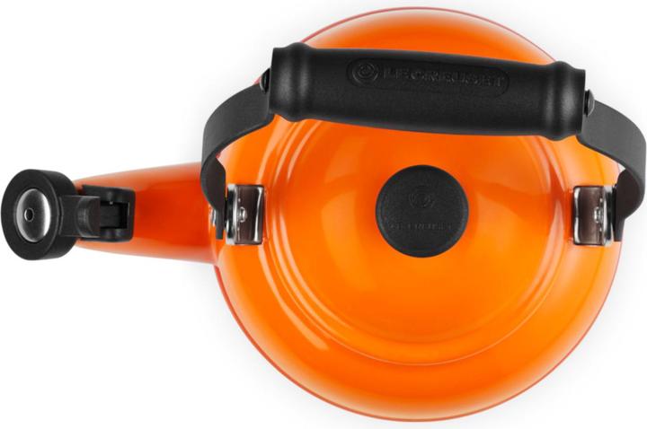 Image du produit Le Creuset Fluitketel Demi - Oranjerood - 1.1 liter - inductie geschikt -