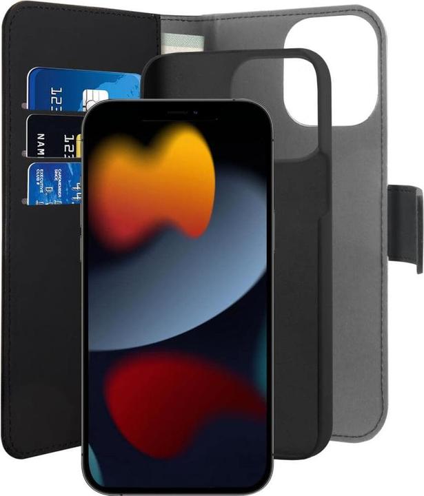 Actual product image Puro IPC1367BOOKC3BLK mobile phone case (6.7") Wallet case Black (Apple iPhone 13 Pro Max)