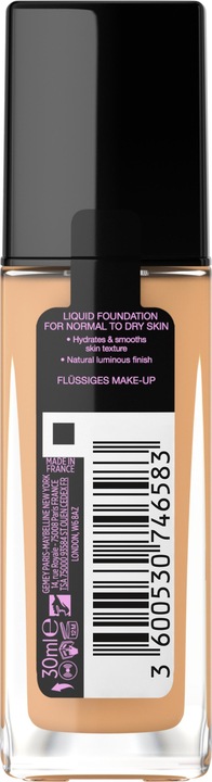 Actual product image Maybelline New York Fit Me! liquid make-up (225 Medium beige)