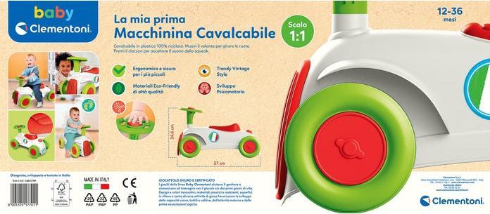 Actual product image Clementoni Rideable Car