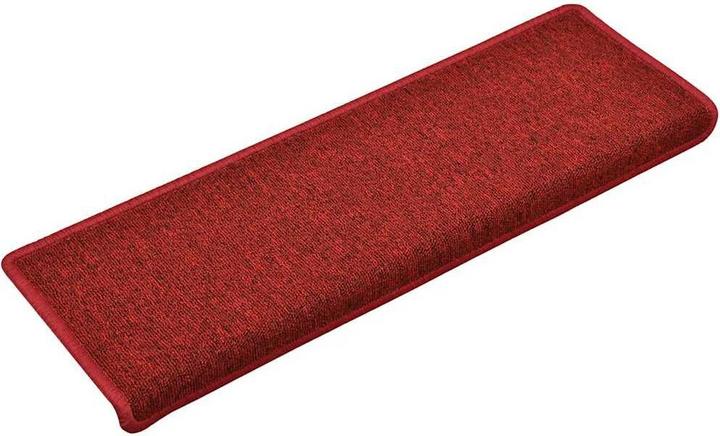 Actual product image vidaXL Step mats 30 pcs. 65x21x4 cm red (65 x 21 x 4 cm)