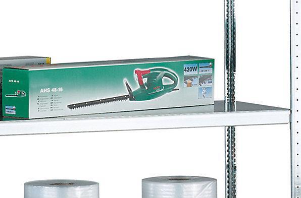 Produktbild Schulte Lagertechnik Weitspannregal, mit Stahlboden, Höhe 2000 mm