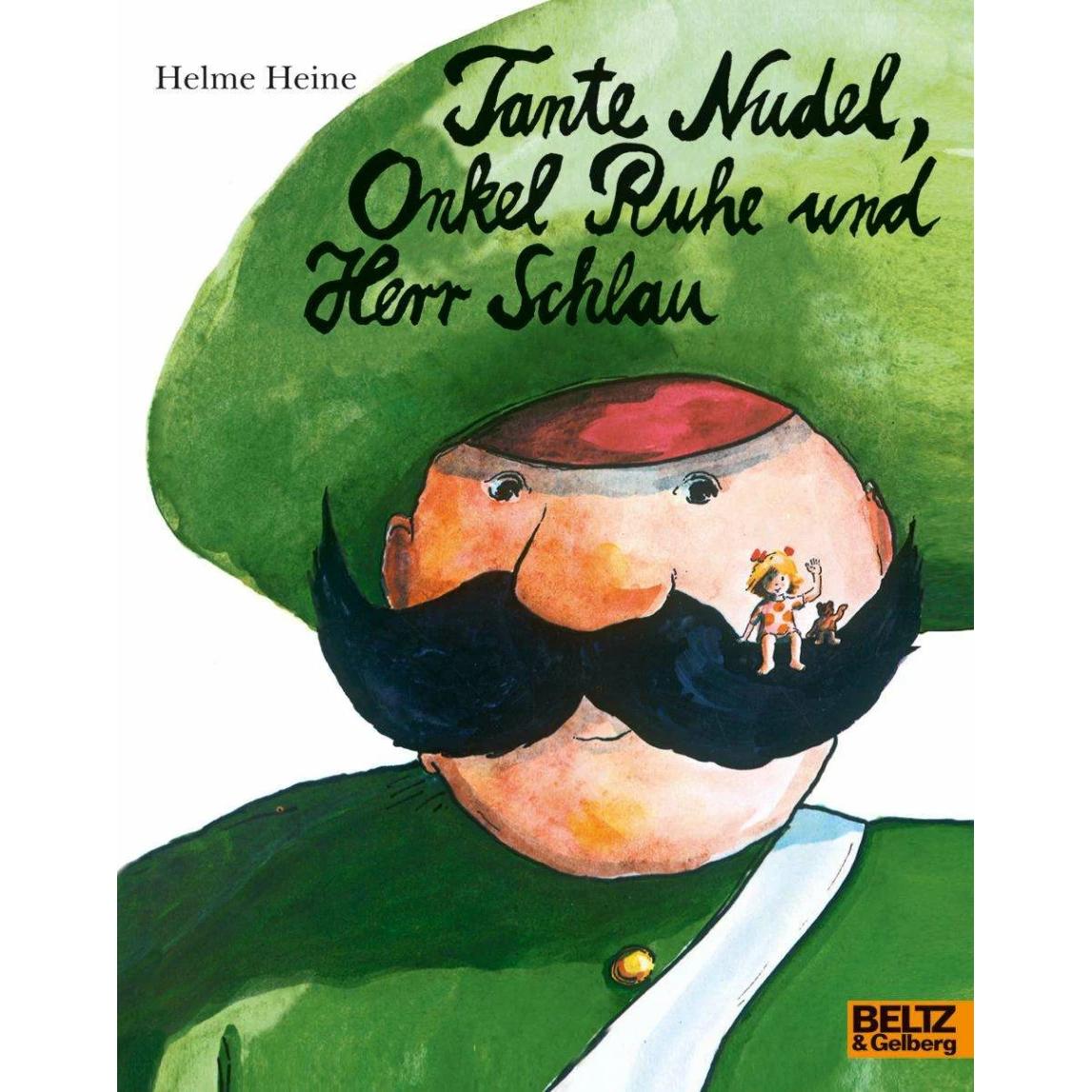 Tante Nudel, Onkel Ruhe und Herr Schlau, Libro per bambini di Heine Caschi