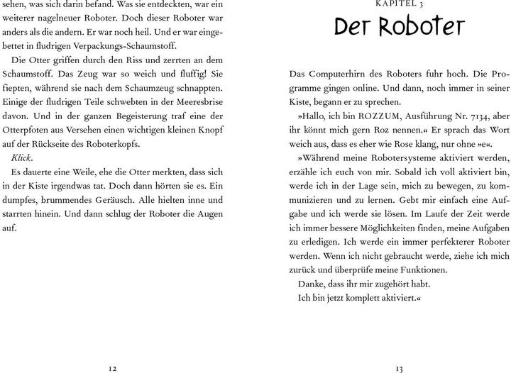 Actual product image Der wilde Roboter – Filmbuch (German, Peter Brown, 2024)