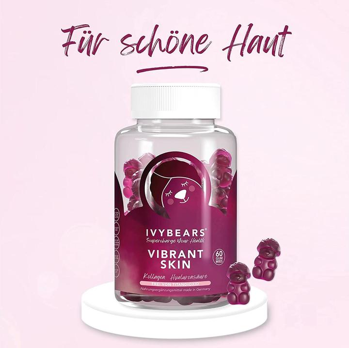 Produktbild IVYBears Beauty-Bären Vibrant Skin 150 g (1 Stück, Gummies, 280 g)