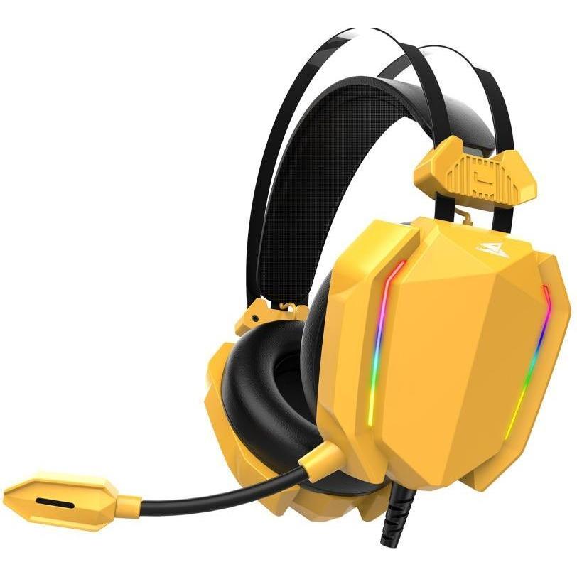 Baracuda Wired headphones BGH-041 Seagul Yellow, Cuffie da gaming