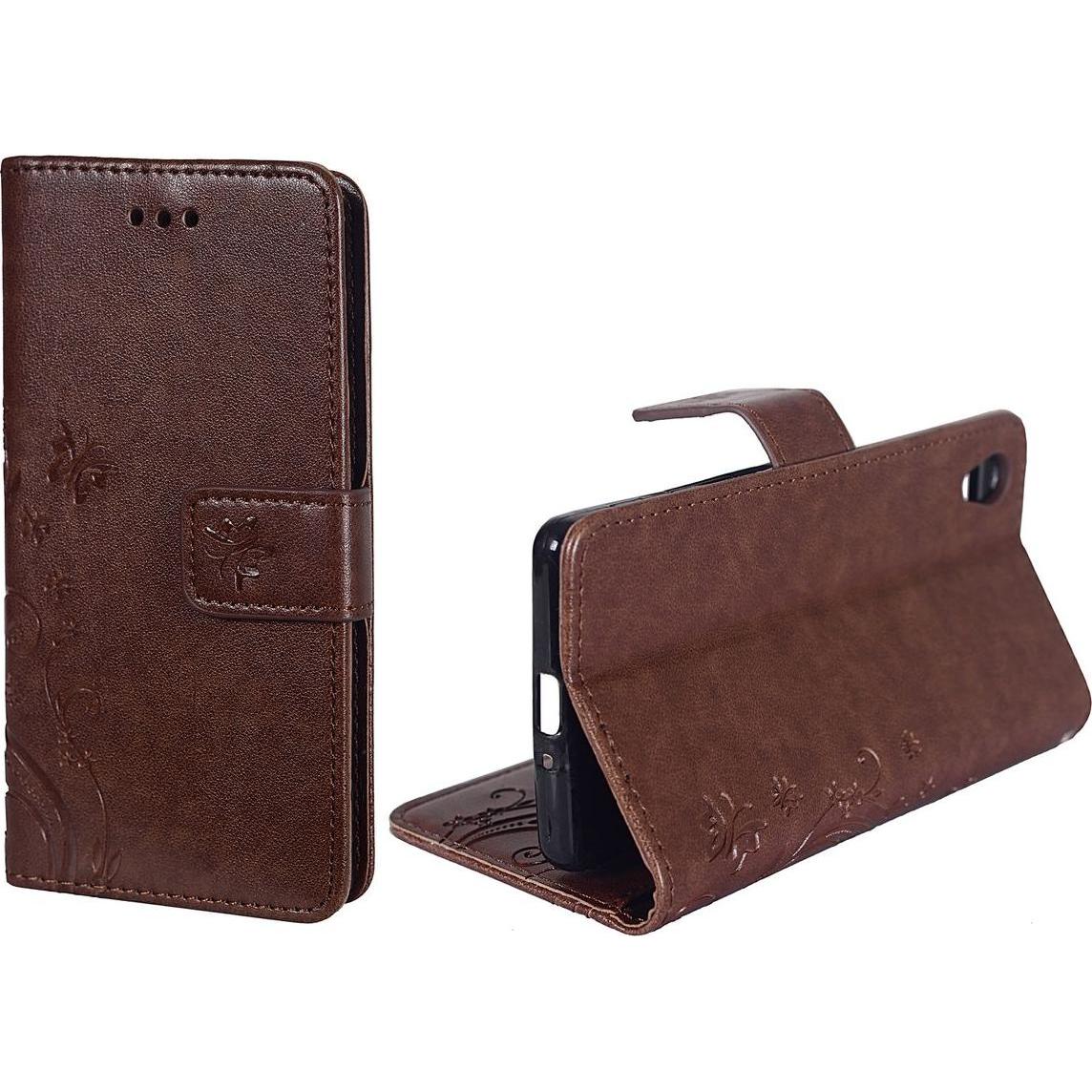 König Design Schutz Handy Hülle für Sony Xperia X Case Cover Tasche Wallet Etui Handyhülle (Sony Xperia X), Smartphone H...