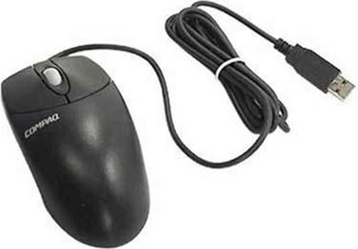 Actual product image HP USB optical mouse black (Cable)