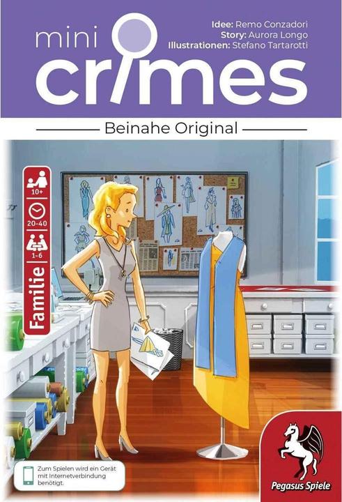 Produktbild Pegasus MiniCrimes – Beinahe Original (Deutsch, 1 - 6 Spieler)