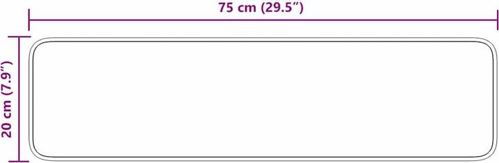 Produktbild vidaXL Treppenmatten (75 x 20 cm)