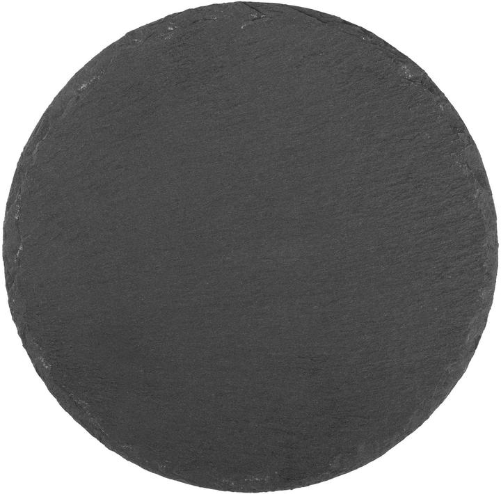 Actual product image Cocon Kerzenuntersetzer Ø 15 cm, Schiefer, Schwarz, Detailfarbe