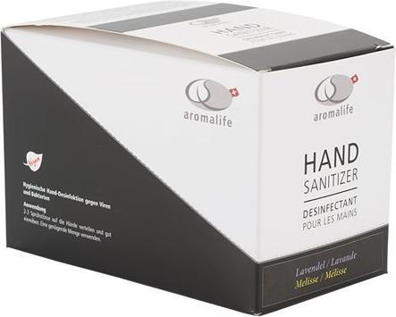 Actual product image Aromalife Hand Sanitizer Counter Display Lavender Melissa 11 pieces