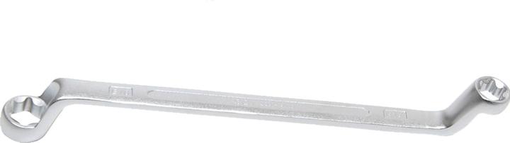 Produktbild BGS Doppel-Ringschlüssel mit E-Profil-Ringköpfen | gekröpft | SW E14 x E18