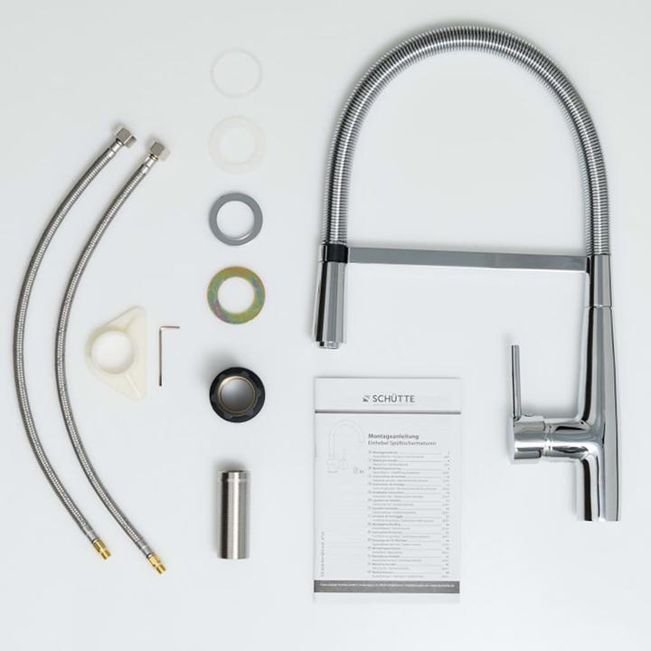 Image du produit Schütte Robinet de cuisine NEW YORK Robinet d'évier à ressort chromé Pivotant 79170