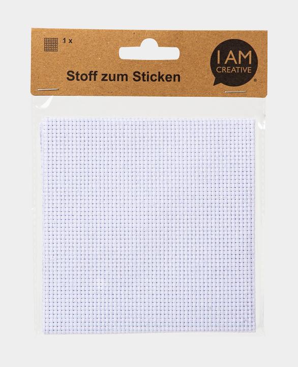 Actual product image I Am Creative Fabric for embroidery, counting fabric