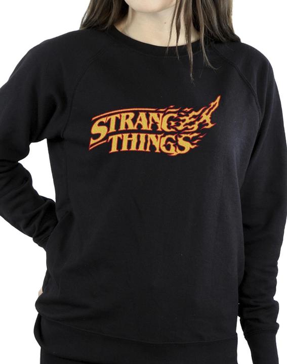 Immagine prodotto Netflix Stranger Things Logo Breaking Felpa Donna (L)