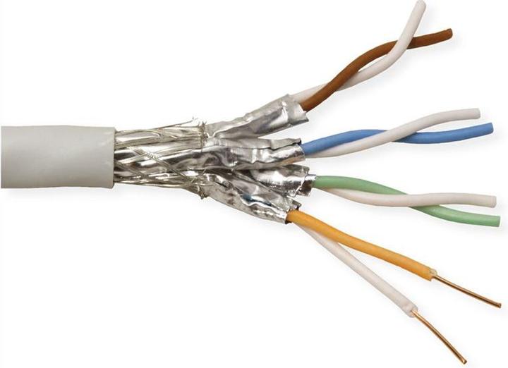 Produktbild Roline Installationskabel (S/FTP, CAT6, 100 m)