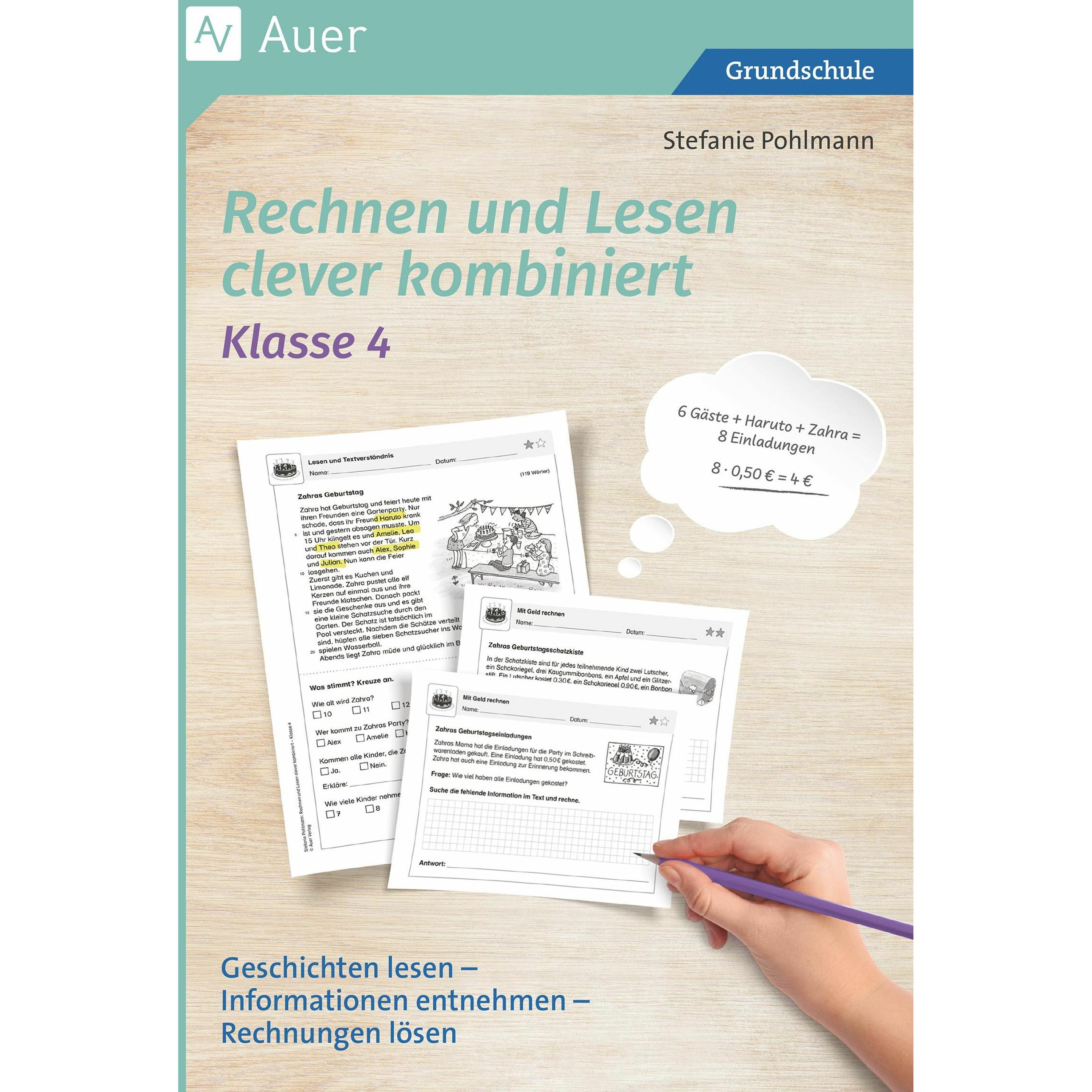 Rechnen und Lesen clever kombiniert Kl., Schulbücher von Stefanie Pohlmann