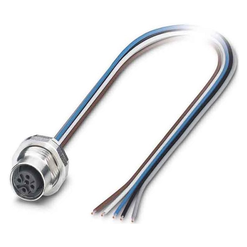Phoenix SACC-DSI-M12FS-5CON-PG9/0.5 VA 0,5 m M12 Multi, Elektronikkabel + Stecker, Mehrfarbig