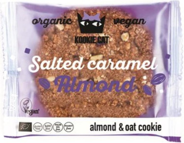 Produktbild Kookie Cat Salted Caramel Almond Cookie (1 Stk., 50 g)