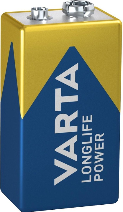 Produktbild Varta LONGLIFE Power (1 Stk., 9V Block, 580 mAh)