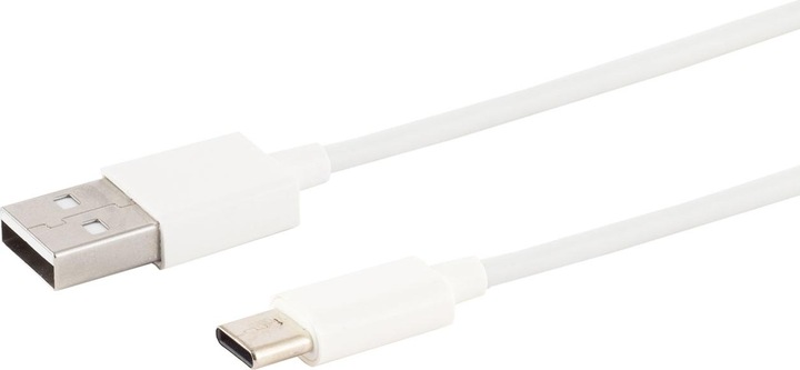 Produktbild S-Impuls 3er-Set Daten- & Ladekabel, USB-A auf USB-C, weiss, 0,5 m (0.50 m, USB 3.0)