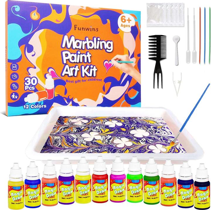 Produktbild Activity Board Wasser-Marmorierfarbe