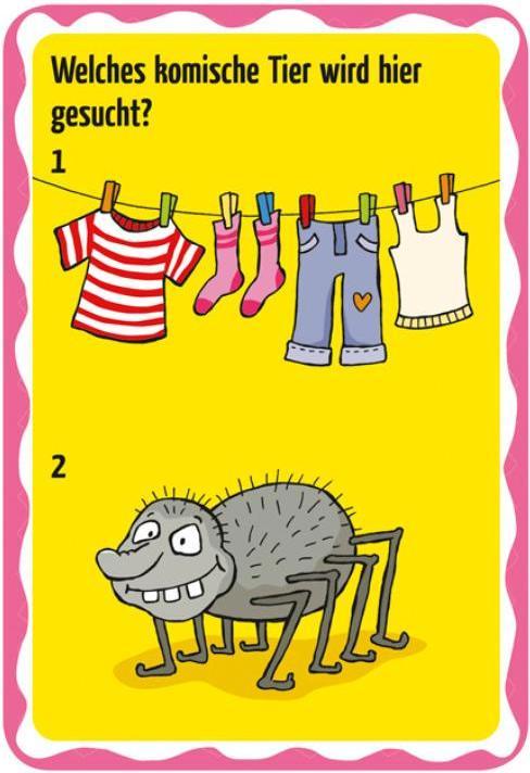 Actual product image 50 funny picture puzzles for puzzle lovers (German)