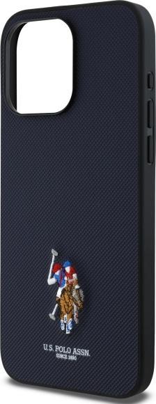 Actual product image U.S. Polo US Polo USHCP15XPEMV iPhone 15 Pro Max 6.7 Navy Embroidered DH Colour (Apple iPhone 15 Pro Max)