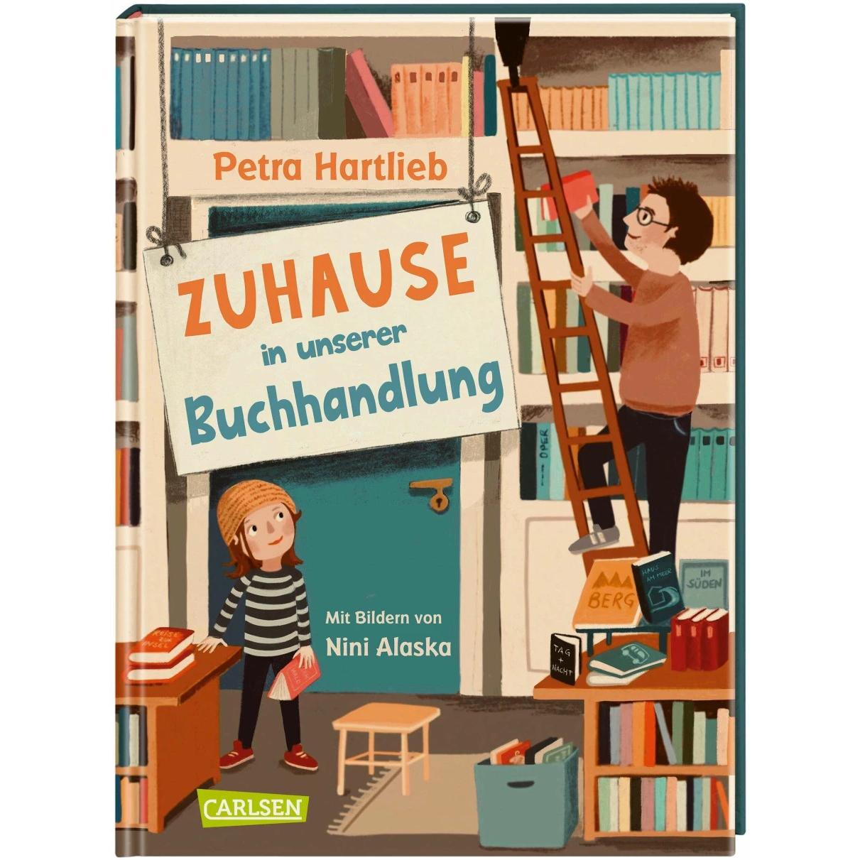 Zuhause in unserer Buchhandlung, Kinderbücher von Petra Hartlieb, Nini Alaska