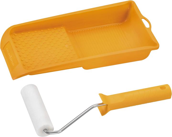 Color Expert Paint roller set, fine 11cm, straight, handle (10 cm)