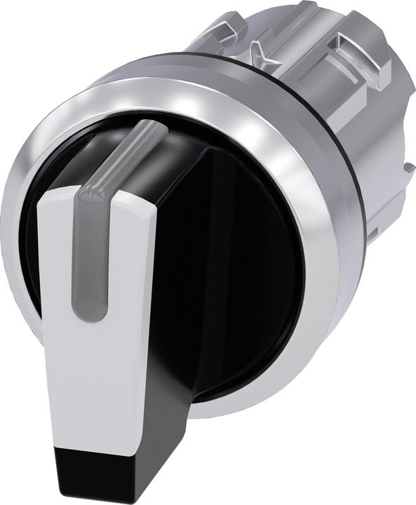 Produktbild Siemens Selector switch, 22mm, black, white