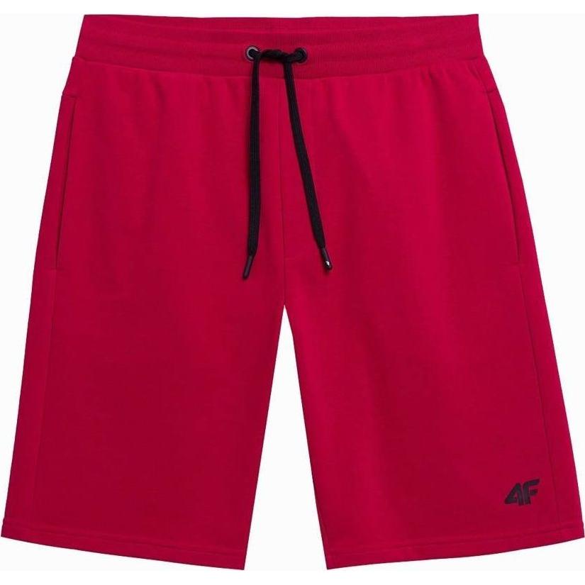 4F, Herren, Shorts, Spodenki męskie krótkie czerwone XL, Rot, (62)