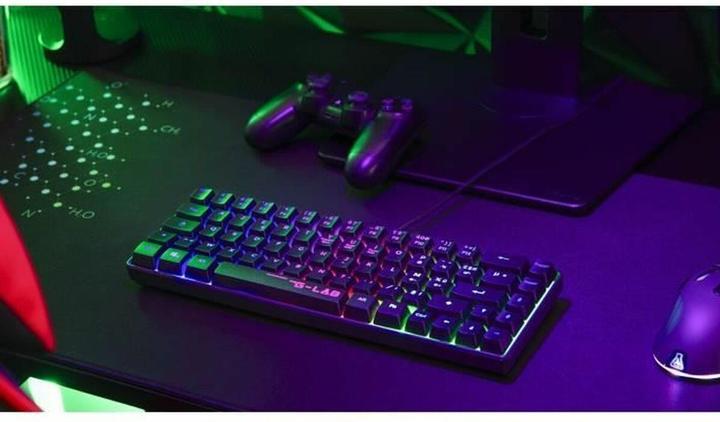 Actual product image The G-Lab Keyz Hydrogen Noir - RBG/ Filaire (FR, Cable)