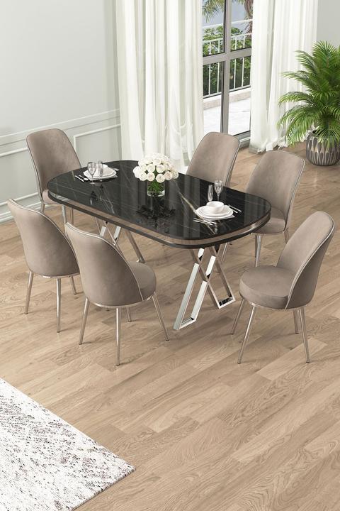 Image du produit Hanah Home Lai Dining TableChairs Set