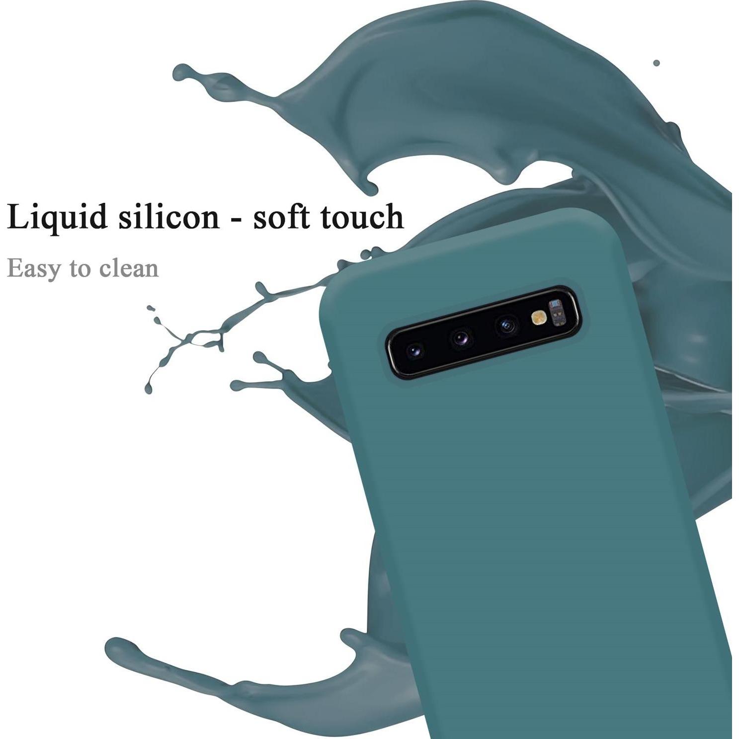 Thumbnail - Cadorabo Liquid Case (Samsung Galaxy S10), Smartphone Hülle, Grün
