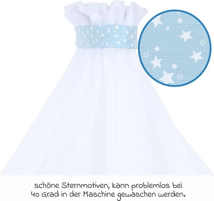 Image du produit Babybay moustiquaire et ciel pour tous les lits d'appoint jusqu'à 96 cm de longueur