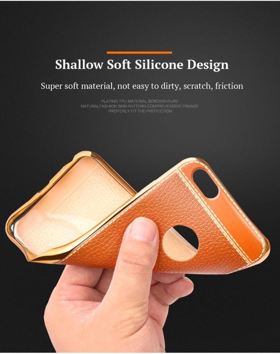 Produktbild König Design Huawei P10 Lite Handy Hülle Schutz Case Chrom Back Cover Ultra Slim Etuis Coffee (Huawei P10 Lite)