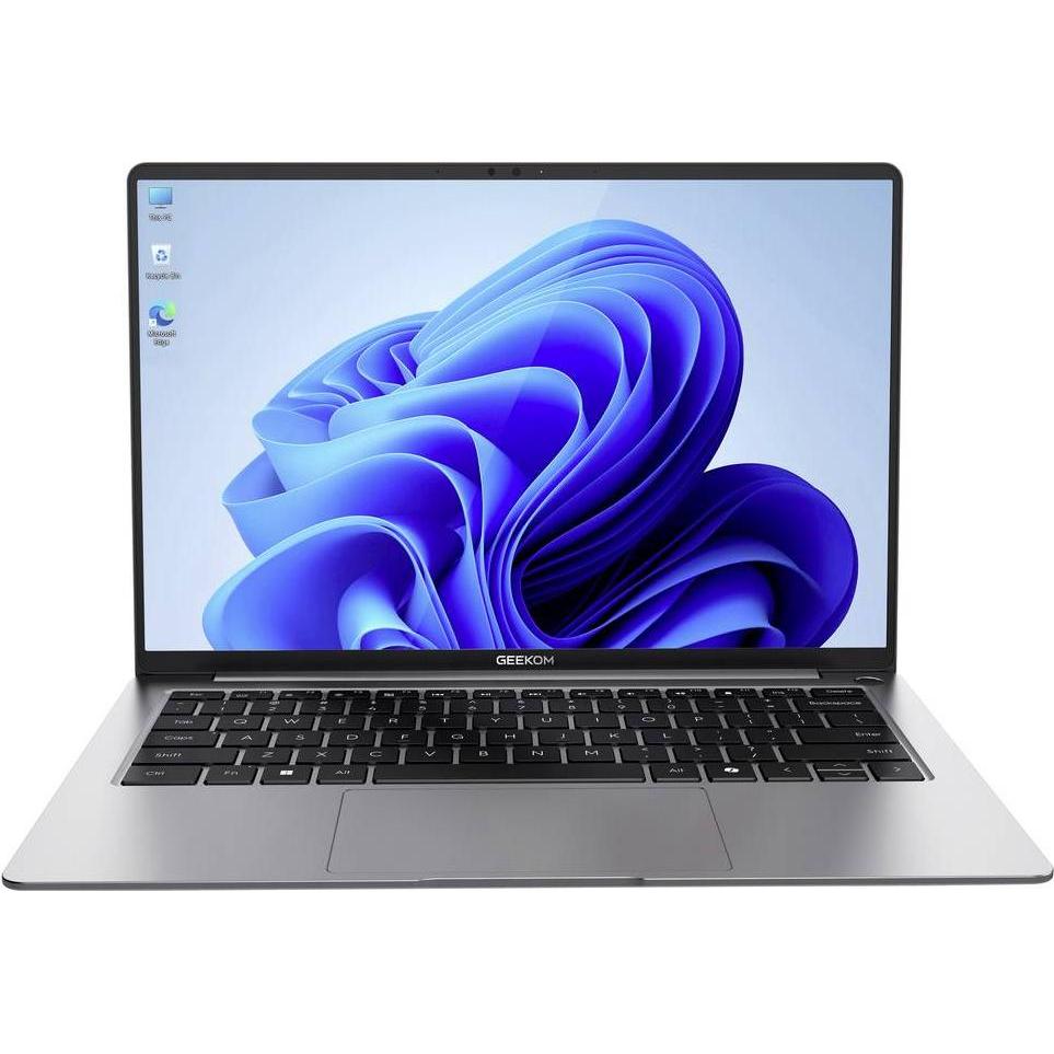 Geekom Notebook GeekBook X14 Pro 35.6 cm (14 Zoll) 2.8K Intel Core Ult (14", 1000 GB, 32 GB, DE, Intel Core Ultra 5 125H) (X14 Pro-1)