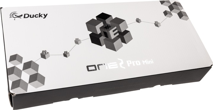 Productafbeelding Ducky One 2 Pro Mini Gaming Toetsenbord, RGB LED - Cherry (NL, Bedraad)