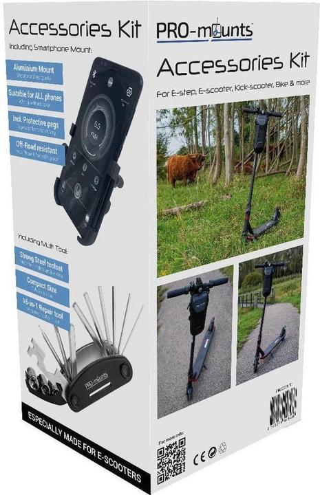 Productafbeelding PRO-mounts E-scooter Accessoires Kit