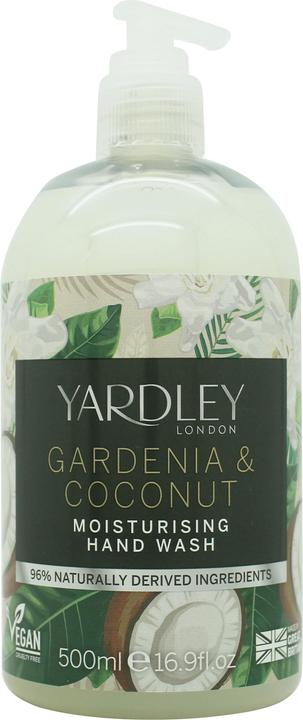 Yardley London Gardenia & Coconut Milk Botanical Hand Wash 500 ml (Flüssigseife, 500 ml)