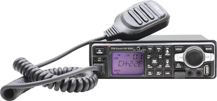 Image du produit PNI Radio CB et lecteur MP3 Escort HP 8500 ASQ avec écouteurs et microphone inclus