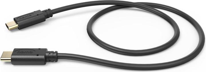 Produktbild Hama Ladekabel, USB-C - USB-C, 0,5 m, Schwarz (0.50 m, USB 2.0, 60 W)