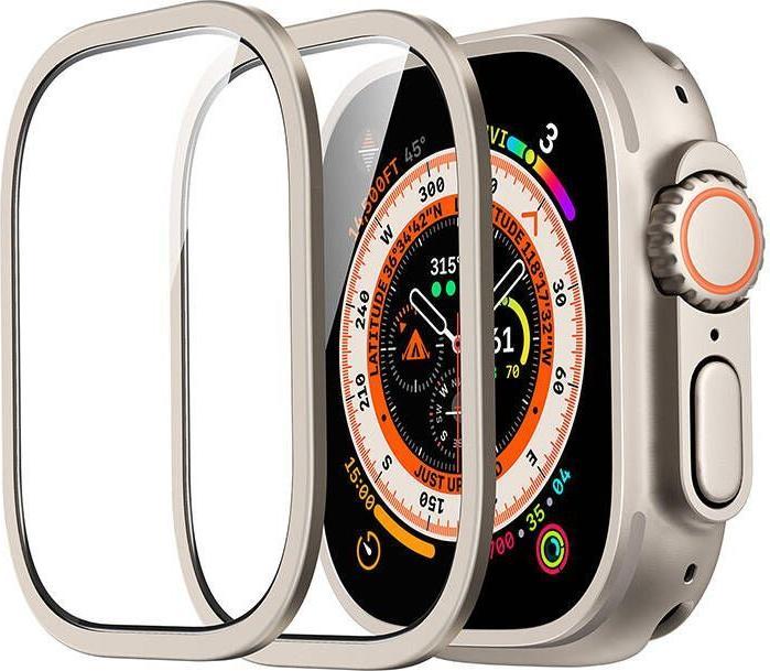 ESR Protection set for Apple Watch Ultra 49mm (case+glass) (titanium)