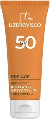 Immagine prodotto Uzdrovisco Pre-Age Peptide Crema Antiossidante Antirughe SPF50 50ml (Crema solare, SPF 50, 50 ml)