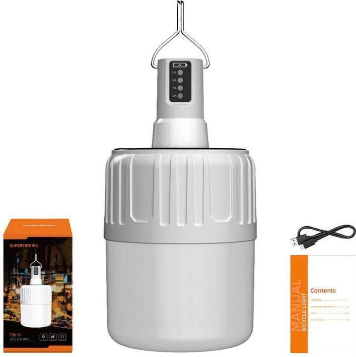 Productafbeelding Superfire Campinglamp op zonne-energie T26-S, 500lm