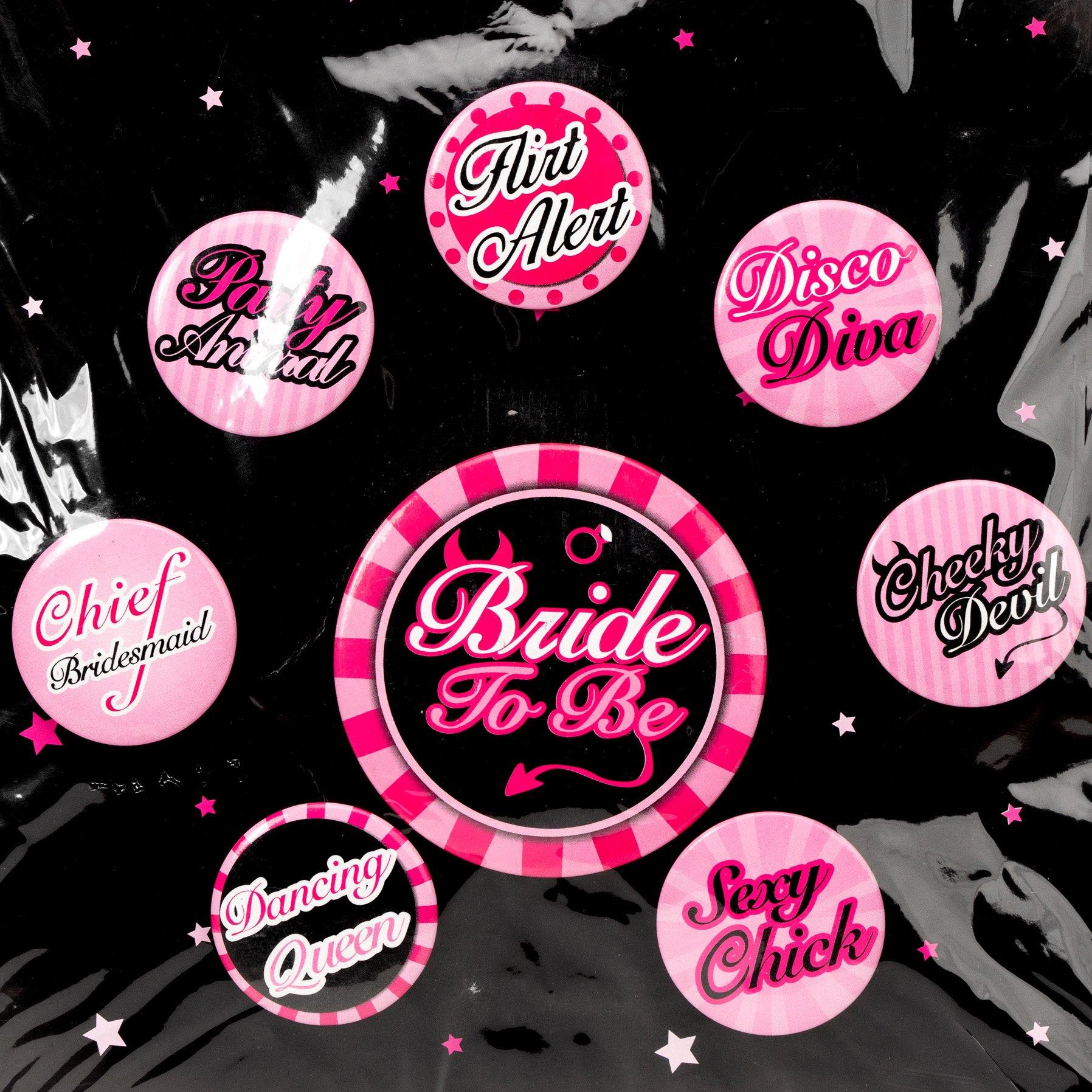 Thumbnail - Metamorph Brautparty Button-Set