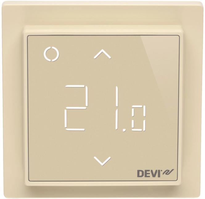 Devi Thermostat à Horloge Ral 1013 (Devireg Smart Elfenb)